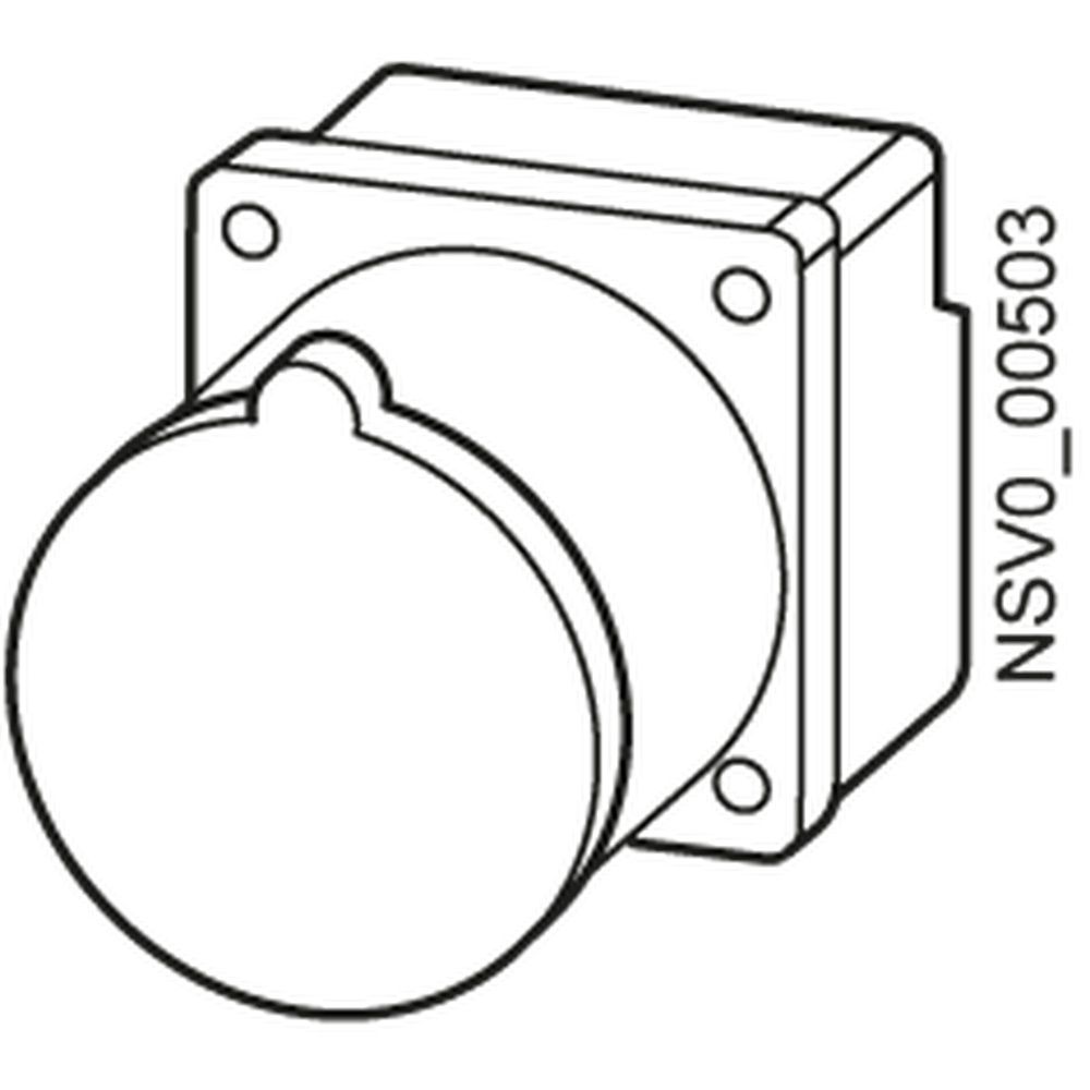 Siemens Einbausatz CEE Steckdose BVP:203254 