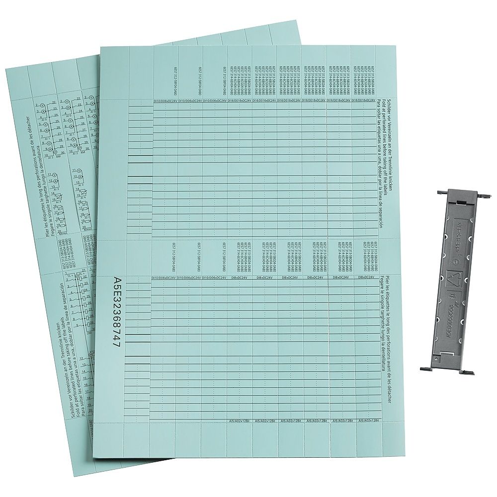 Siemens Beschriftungsbögen 6ES7193-4BB00-0AA0 