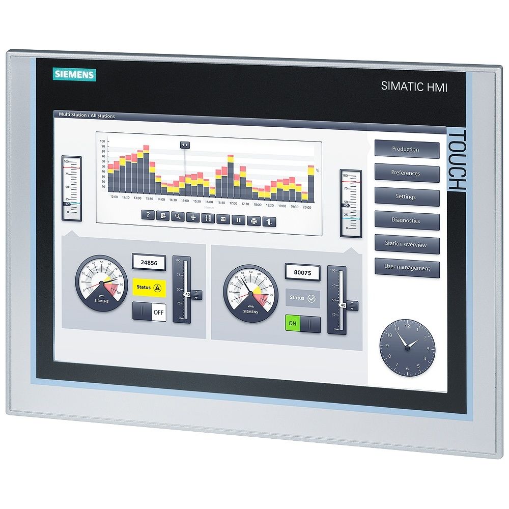 Siemens SIMATIC HMI TP1200 Comfort 6AV2124-0MC01-0AX0 