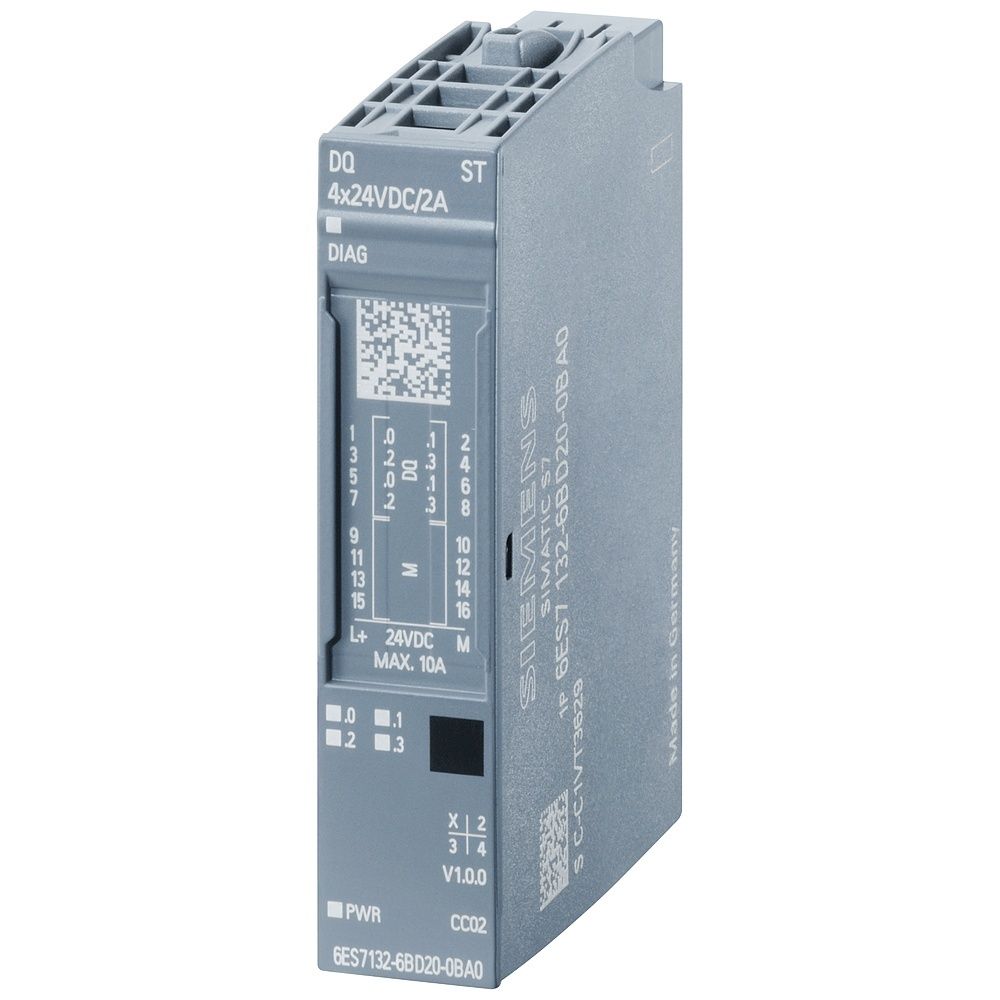 Siemens Digitales Ausgangsmodul 6ES7132-6BD20-0BA0 