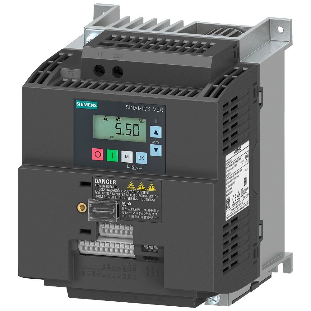 Siemens Frequenzumrichter 6SL3210-5BB22-2UV1 