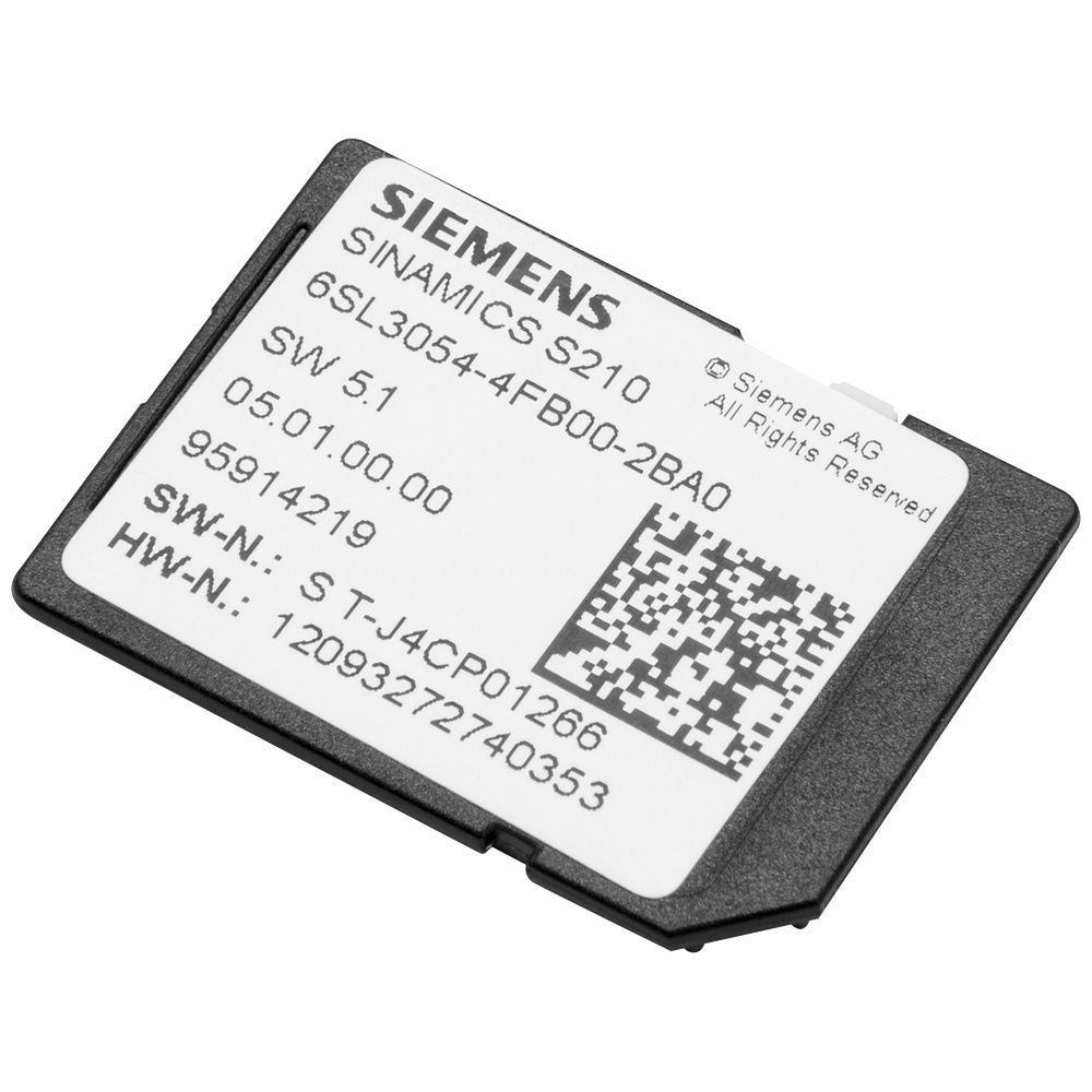 Siemens SD Card 6SL3054-4FB10-2BA0 