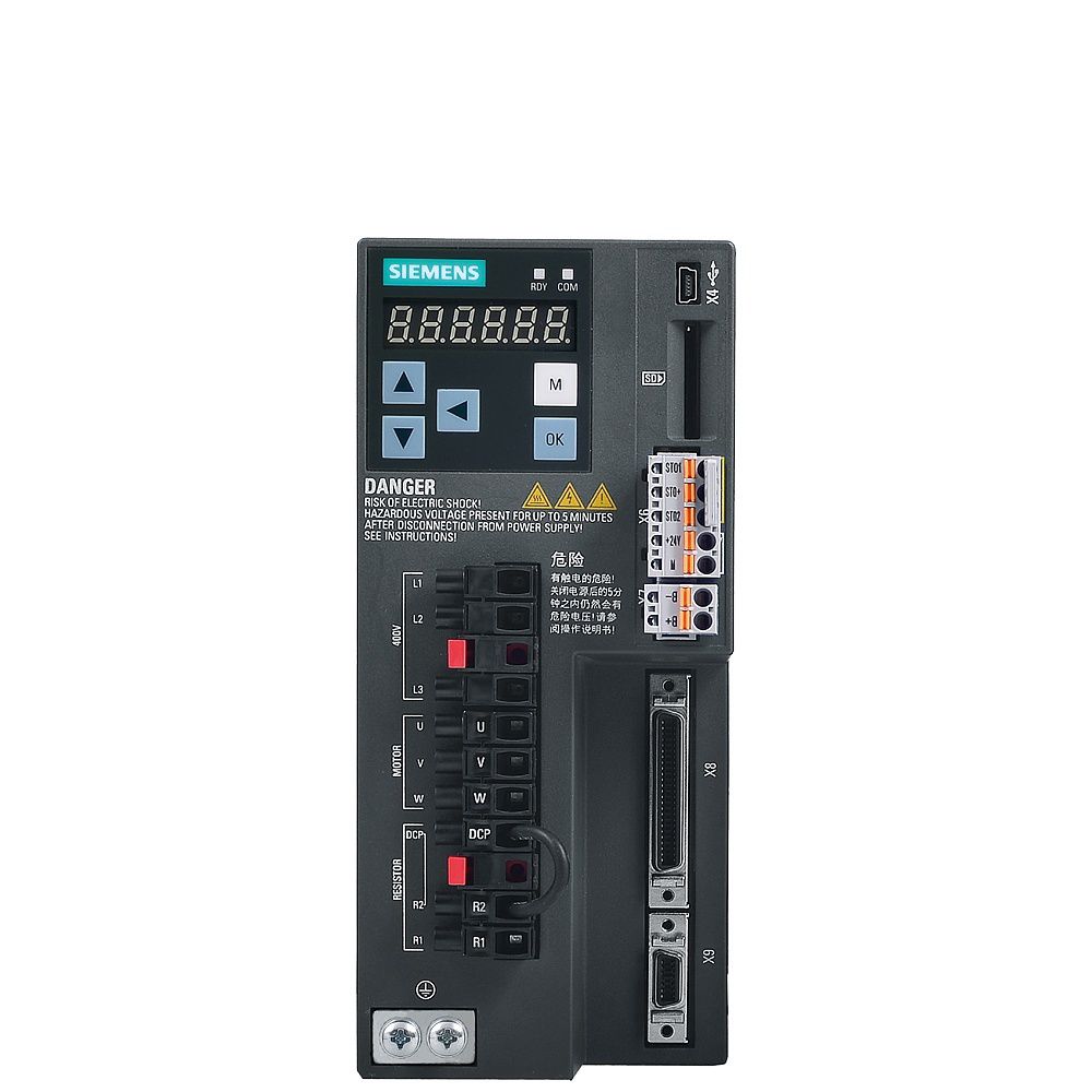 Siemens Servoumrichter 6SL3210-5FE10-8UA0 