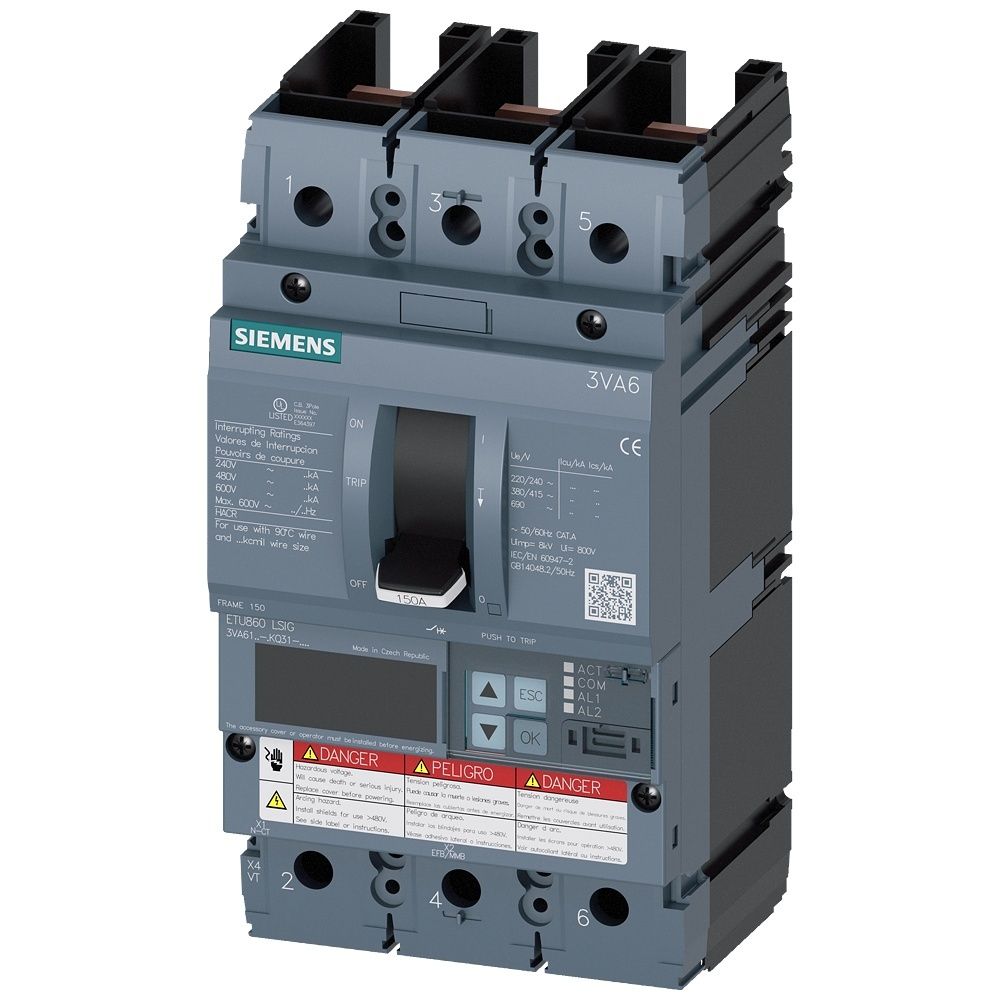 Siemens Leistungsschalter 3VA6140-8KQ31-2AA0 