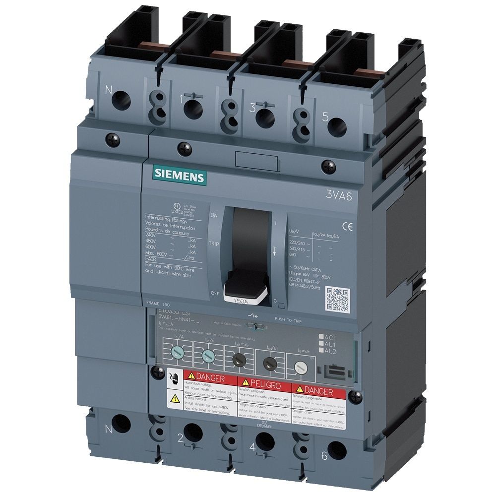 Siemens Leistungsschalter 3VA6140-8HN41-2AA0 