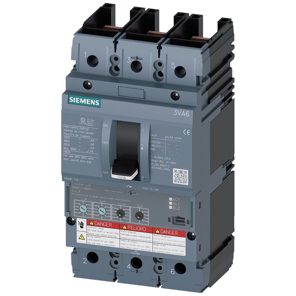 Siemens Leistungsschalter 3VA6140-8HN31-2AA0 