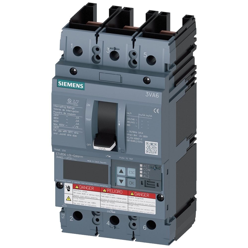 Siemens Leistungsschalter 3VA6210-8KT31-2AA0 