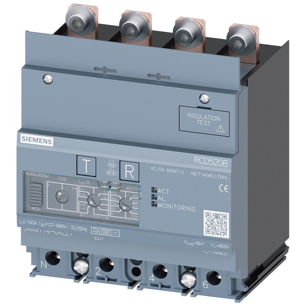 Siemens Differenzstrom Schutzgerät 3VA9114-0RL21 