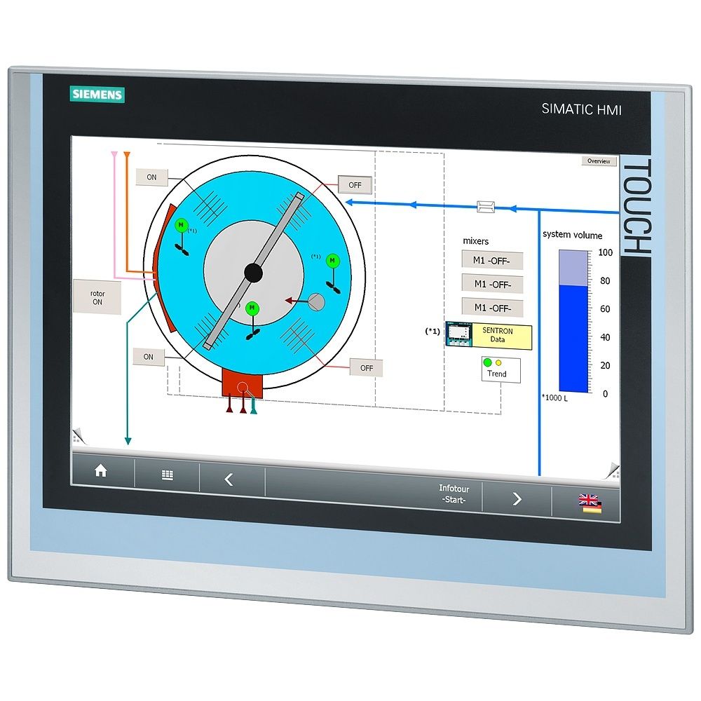 Siemens Multitouch Industrie Applikationen 6AV6646-7BA00-0AA0 