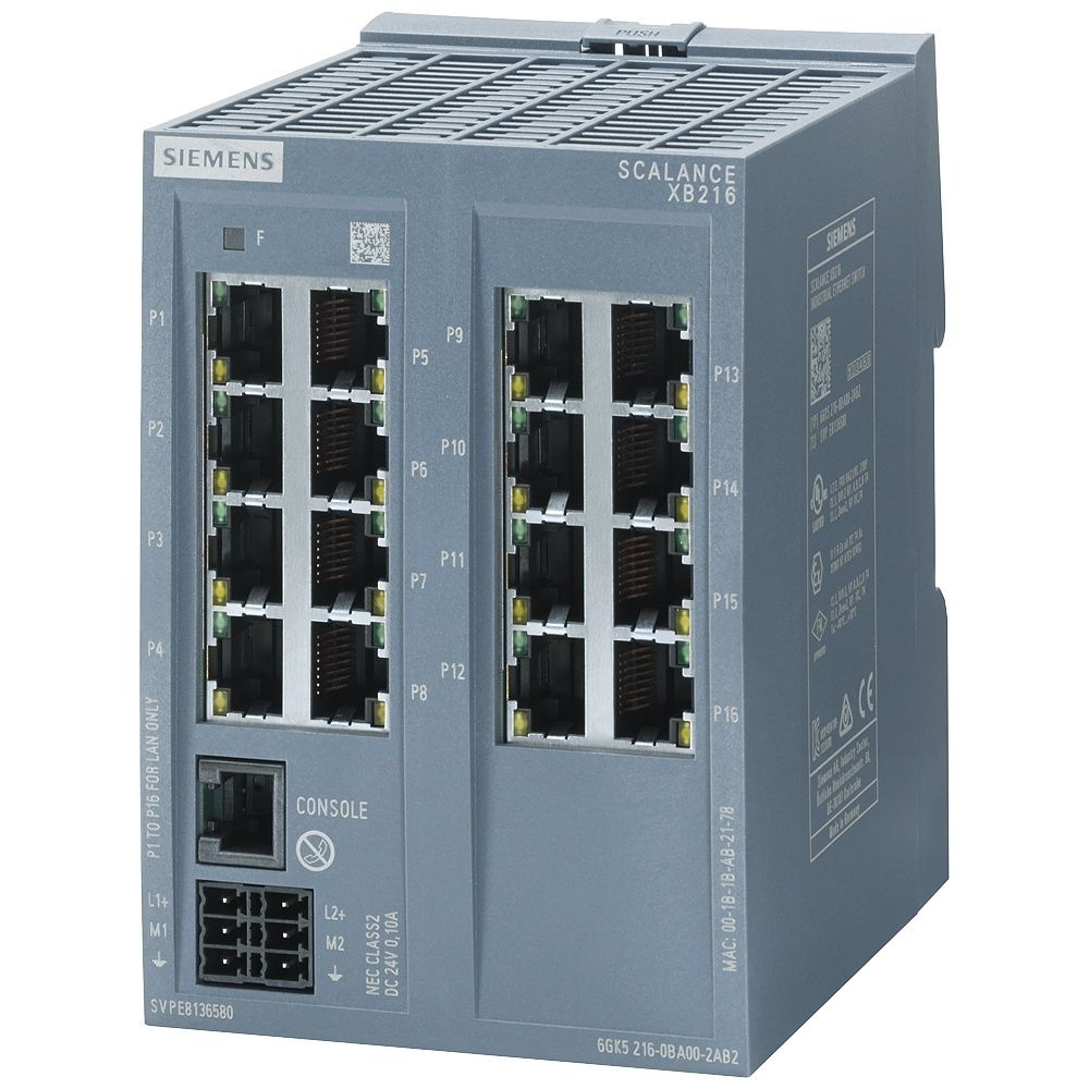 Siemens Switch 6GK5216-0BA00-2AB2 