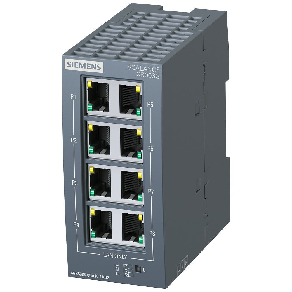 Siemens Switch 6GK5008-0GA10-1AB2 