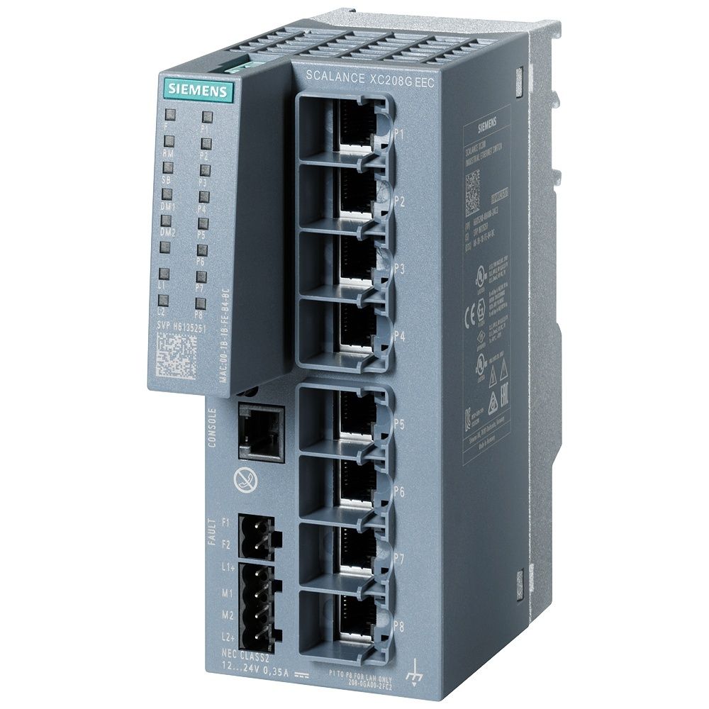 Siemens Switch 6GK5208-0GA00-2FC2 