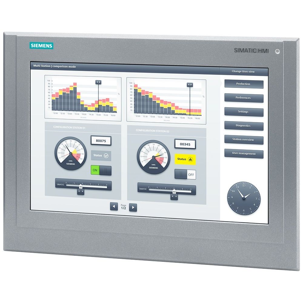 Siemens SIMATIC HMI TP1500 Comfort Outdoor 6AV2124-0QC13-0AX0 