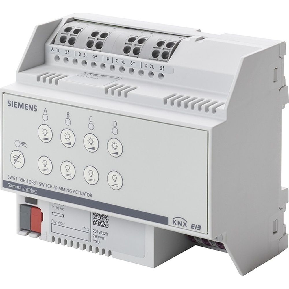 Siemens Schalt und Dimmaktor 5WG15361DB31 