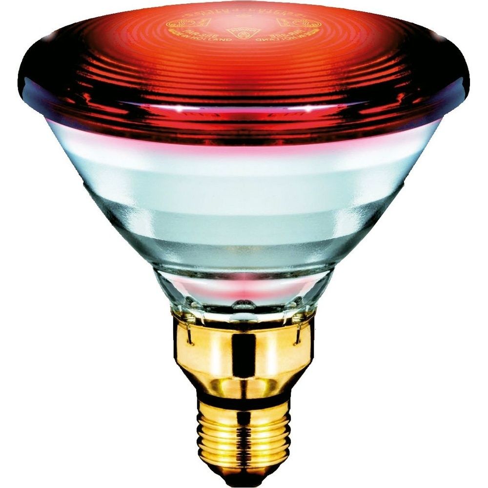 Signify Philips Infra Rot Lampen 12887415 Typ PAR38 IR 150W E27 230V Red 1CT/12 