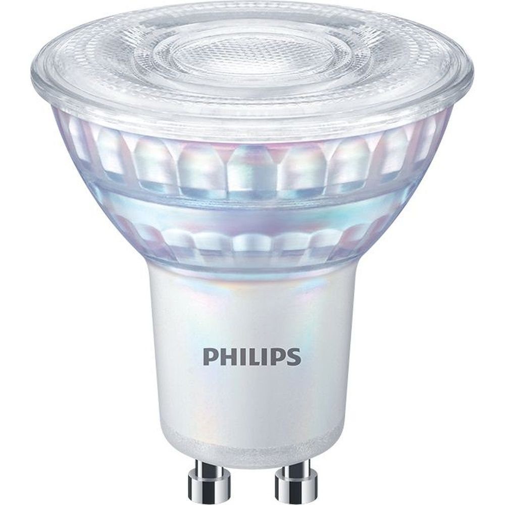 Signify Philips Hochvolt Reflektorlampe 72135300 Typ CorePro LEDspot 3-35W GU10 830 36D DIM Energieeffiziens F