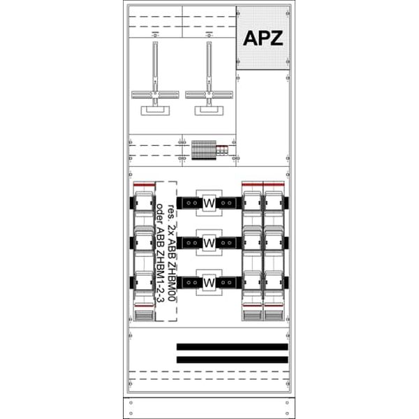 Striebel & John Mess Wandlerschrank 2CPX032977R9999 Typ KS4224Z 