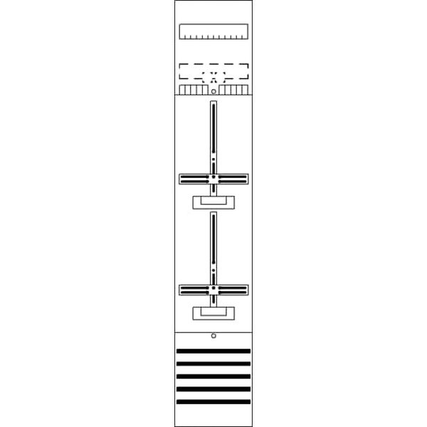 Striebel & John Zählerkomplettfeld 2CPX054087R9999 Typ DF19B2