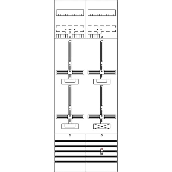 Striebel & John Zählerkomplettfeld 2CPX054088R9999 Typ DF29B3A