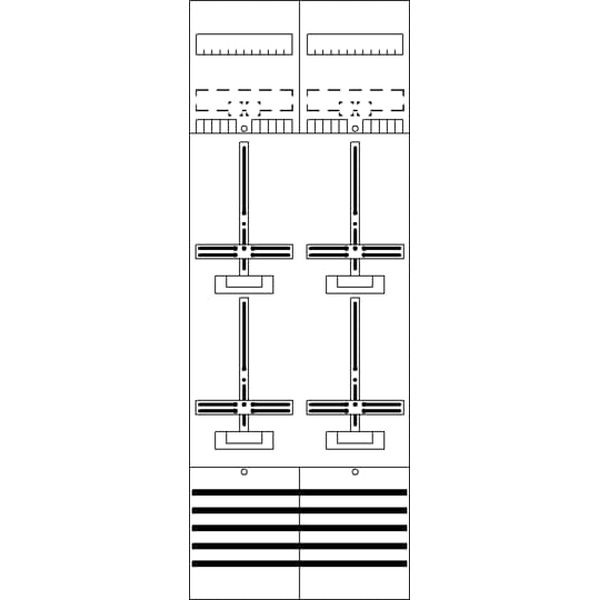 Striebel & John Zählerkomplettfeld 2CPX054089R9999 Typ DF29B4