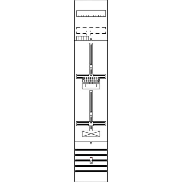 Striebel & John Zählerkomplettfeld 2CPX054096R9999 Typ DF19P1A