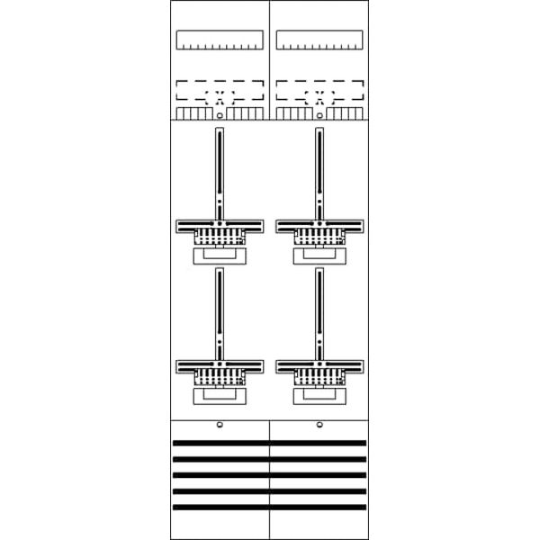 Striebel & John Zählerkomplettfeld 2CPX054100R9999 Typ DF29P4