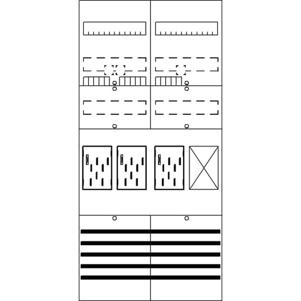 Striebel & John Zählerkomplettfeld 2CPX054105R9999 Typ BF27F31