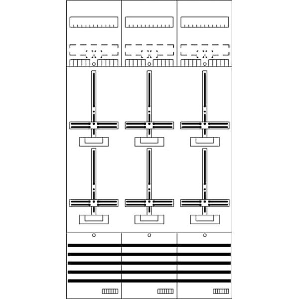 Striebel & John Zählerkomplettfeld 2CPX054118R9999 Typ DF39G6