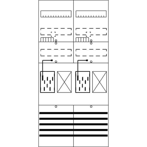 Striebel & John Zählerkomplettfeld 2CPX054133R9999 Typ BF27L22