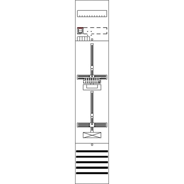 Striebel & John Zählerkomplettfeld 2CPX054141R9999 Typ DF19Q11