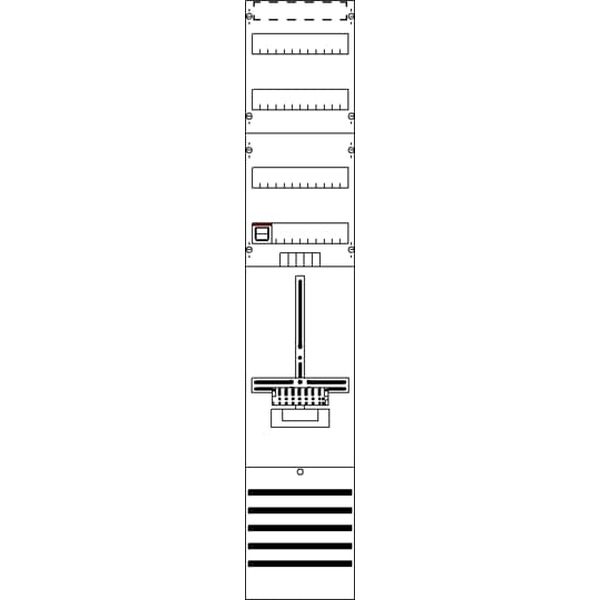 Striebel & John Zählerkomplettfeld 2CPX054143R9999 Typ DF19Q1V