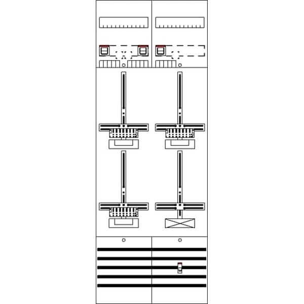 Striebel & John Zählerkomplettfeld 2CPX054145R9999 Typ DF29Q3A