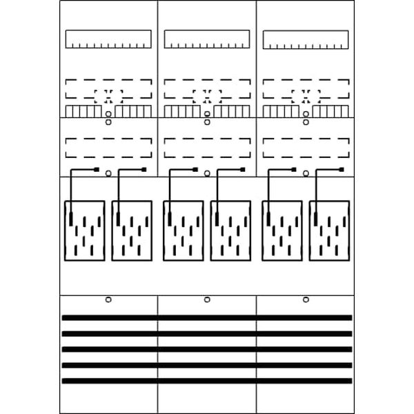 Striebel & John Zählerkomplettfeld 2CPX054164R9999 Typ BF37M6