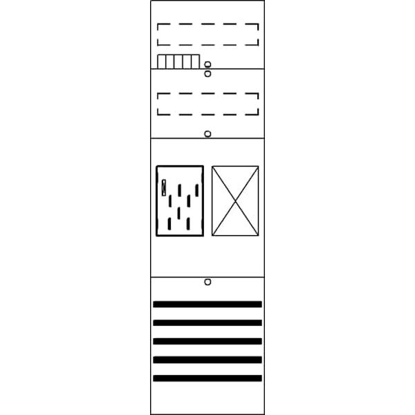 Striebel & John Zählerkomplettfeld 2CPX054165R9999 Typ BF16A11