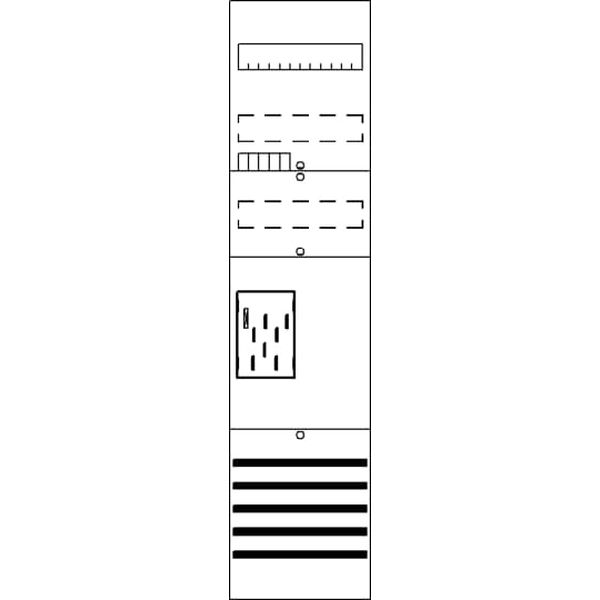 Striebel & John Zählerkomplettfeld 2CPX054167R9999 Typ BF17A1XXB