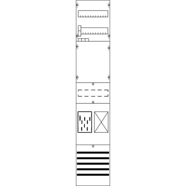 Striebel & John Zählerkomplettfeld 2CPX054172R9999 Typ BF19A1XXBY