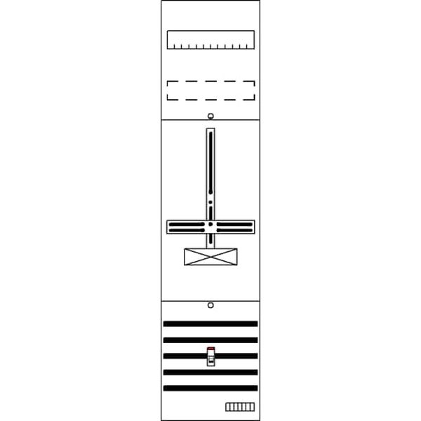 Striebel & John Zählerkomplettfeld 2CPX054176R9999 Typ DF17AA