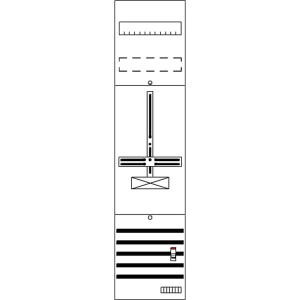 Striebel & John Zählerkomplettfeld 2CPX054177R9999 Typ DF17AB