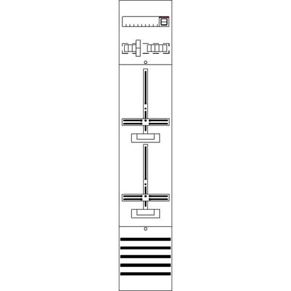 Striebel & John Zählerfeld 2CPX054182R9999 Typ DF19A2M 