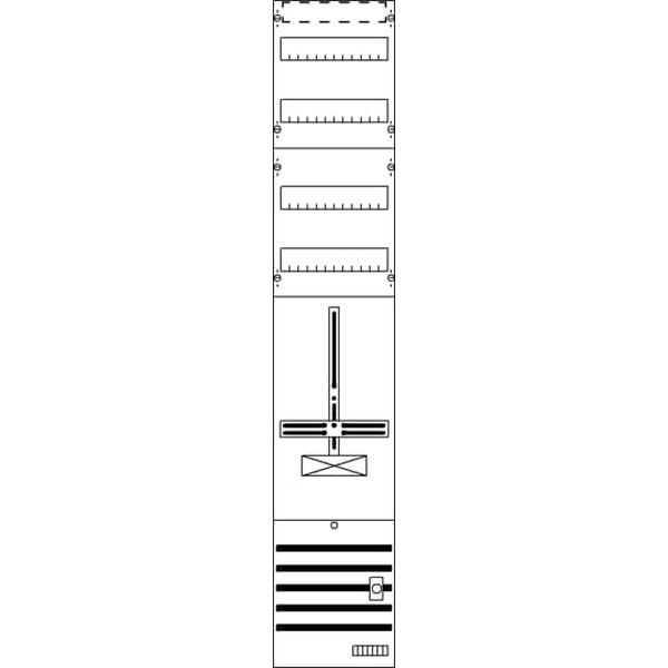 Striebel & John Zählerfeld 2CPX054185R9999 Typ DF19ADV 