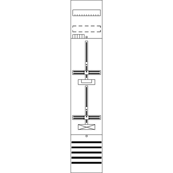 Striebel & John Zählerkomplettfeld 2CPX054186R9999 Typ DF19A1XXB