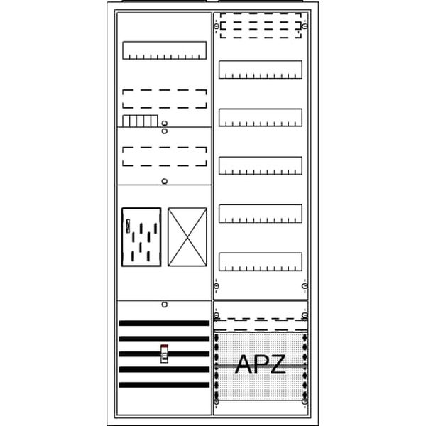 Striebel & John Zählerkomplettschrank 2CPX054209R9999 Typ BA27BB