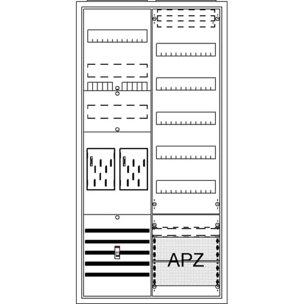 Striebel & John Zählerkomplettschrank 2CPX054210R9999 Typ BA27BM