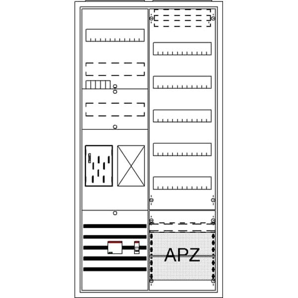 Striebel & John Zählerkomplettschrank 2CPX054219R9999 Typ BA27FBB