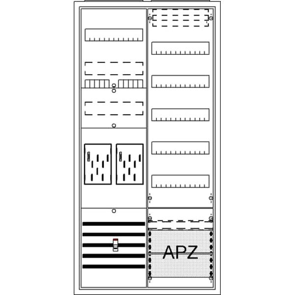 Striebel & John Zählerkomplettschrank 2CPX054226R9999 Typ BA27FM