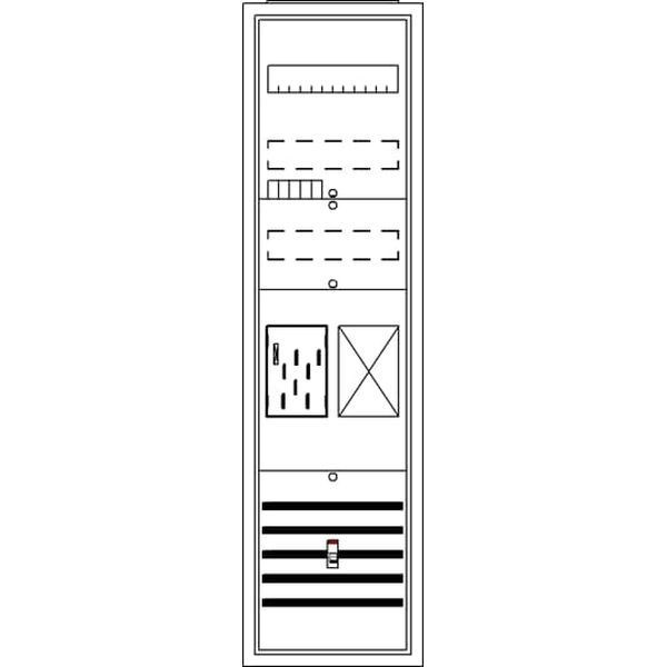 Striebel & John Zählerkomplettschrank 2CPX054236R9999 Typ BA17CA