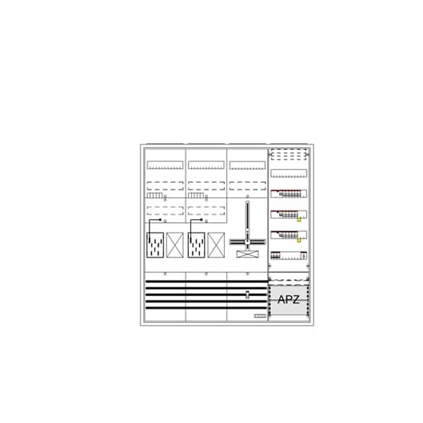 Striebel & John Zählerkomplettschrank 2CPX054249R9999 Typ BA47KHHY