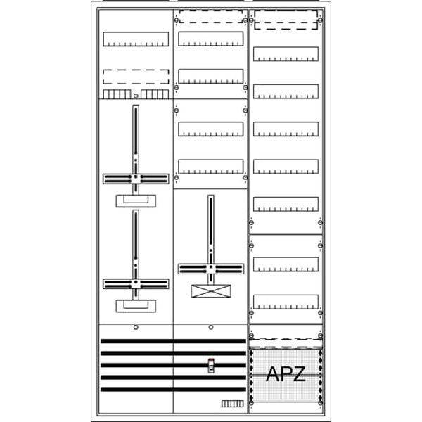 Striebel & John Zählerkomplettschrank 2CPX054263R9999 Typ DA39BY