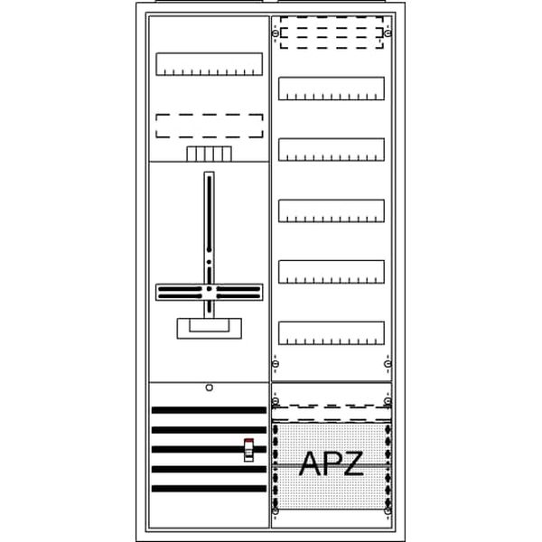 Striebel & John Zählerkomplettschrank 2CPX054270R9999 Typ DA27GB