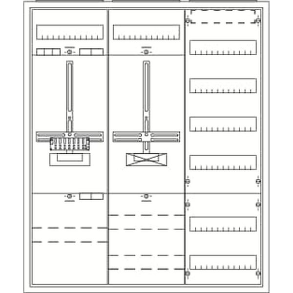 Striebel & John Komplettschrank 2CPX054466R9999 Typ DA27TB 